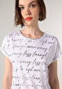 thumb-Показати інформацію про Футболка З Коротким Рукавом Жіноча Біла  Cl1063317