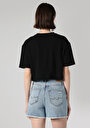 thumb-Показати інформацію про Футболка З Коротким Рукавом Жіноча Чорна  Cl1063420