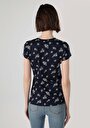 thumb-Показати інформацію про Футболка З Коротким Рукавом Жіноча Синя  Cl1063446