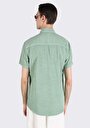 thumb-Показати інформацію про Сорочка З Коротким Рукавом Чоловіча Зелена  Cl1063641