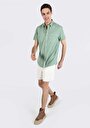 thumb-Показати інформацію про Сорочка З Коротким Рукавом Чоловіча Зелена  Cl1063641