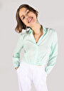 thumb-Показати інформацію про Сорочка З Довгим Рукавом Жіноча Зелена  Cl1064445