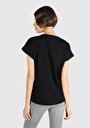thumb-Показати інформацію про Футболка З Коротким Рукавом Жіноча Чорна  Cl1067165