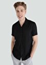 thumb-Показати інформацію про Сорочка З Коротким Рукавом Чоловіча Чорна  Cl1064181