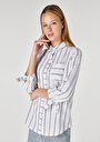 thumb-Показати інформацію про Сорочка З Довгим Рукавом Жіноча Біла  Cl1064440