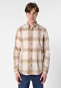 thumb-Показати інформацію про Сорочка З Довгим Рукавом Чоловіча Бежева  Cl1062628
