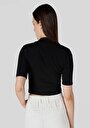 thumb-Показати інформацію про Футболка З Коротким Рукавом Жіноча Чорна  Cl1065175