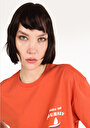 thumb-Показати інформацію про Футболка З Коротким Рукавом Жіноча Помаранчева  Cl1065121
