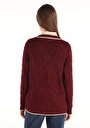 thumb-Показати інформацію про Светр Жіночий Бордовий  Cl1065285