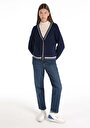 thumb-Показати інформацію про Кардиган Жіночий Синій  Cl1066259