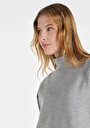 thumb-Показати інформацію про Футболка З Довгим Рукавом Жіноча Сіра  Cl1065095