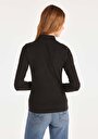 thumb-Показати інформацію про Футболка З Довгим Рукавом Жіноча Чорна  Cl1065697