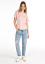 thumb-Показати інформацію про Футболка З Коротким Рукавом Жіноча Рожева  Cl1065129