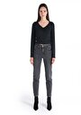 thumb-Показати інформацію про Футболка З Довгим Рукавом Жіноча Чорна  Cl1065170