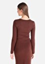 thumb-Показати інформацію про Светр Жіночий Коричневий  Cl1065291