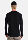 thumb-Показати інформацію про Футболка З Довгим Рукавом Чоловіча Чорна  Cl1064899