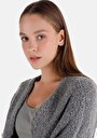 thumb-Показати інформацію про Кардиган Жіночий Сірий  Cl1065265