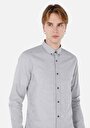 thumb-Показати інформацію про Сорочка З Довгим Рукавом Чоловіча Сіра  Cl1064017
