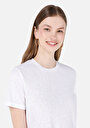 thumb-Показати інформацію про Футболка З Коротким Рукавом Жіноча Біла  Cl1068563