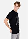 thumb-Показати інформацію про Футболка З Коротким Рукавом Чоловіча Чорна  Cl1067765