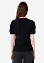thumb-Показати інформацію про Футболка З Коротким Рукавом Жіноча Чорна  Cl1067929