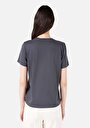 thumb-Показати інформацію про Футболка З Коротким Рукавом Жіноча Сіра  Cl1067936