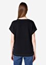 thumb-Показати інформацію про Футболка З Коротким Рукавом Жіноча Чорна  Cl1067324