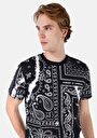 thumb-Показати інформацію про Футболка З Коротким Рукавом Чоловіча Чорна  Cl1068207