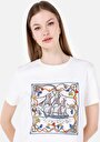 thumb-Показати інформацію про Футболка З Коротким Рукавом Жіноча Біла  Cl1069116