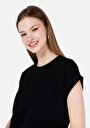 thumb-Показати інформацію про Футболка З Коротким Рукавом Жіноча Чорна  Cl1068562