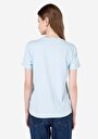 thumb-Показати інформацію про Футболка З Коротким Рукавом Жіноча Блакитна  Cl1068581