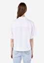 thumb-Показати інформацію про Сорочка З Коротким Рукавом Жіноча Біла  Cl1068238