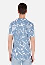 thumb-Показати інформацію про Футболка З Коротким Рукавом Чоловіча Блакитна  Cl1067619