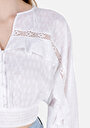thumb-Показати інформацію про Сорочка З Довгим Рукавом Жіноча Біла  Cl1069188