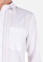 thumb-Показати інформацію про Сорочка З Довгим Рукавом Чоловіча Біла  Cl1066930