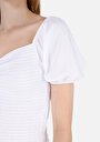 thumb-Показати інформацію про Футболка З Коротким Рукавом Жіноча Біла  Cl1069102