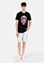 thumb-Показати інформацію про Футболка З Коротким Рукавом Чоловіча Чорна  Cl1064852