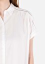 thumb-Показати інформацію про Сорочка З Коротким Рукавом Жіноча Біла  Cl1068884