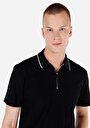 thumb-Показати інформацію про Поло З Коротким Рукавом Чоловіче Чорне  Cl1061782