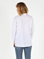 thumb-Показати інформацію про Сорочка З Довгим Рукавом Жіноча Біла Оверсайз Cl1048909