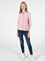 thumb-Показати інформацію про Сорочка З Довгим Рукавом Жіноча Рожева  Cl1050417