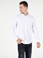 thumb-Показати інформацію про Сорочка З Довгим Рукавом Чоловіча Біла  Cl1051370