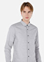 thumb-Показати інформацію про Сорочка З Довгим Рукавом Чоловіча Сіра  Cl1064017