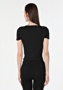 thumb-Показати інформацію про Футболка З Коротким Рукавом Жіноча Чорна  Cl1060447
