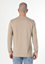 thumb-Показати інформацію про Футболка З Довгим Рукавом Чоловіча Бежева  Cl1060211
