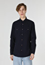 thumb-Показати інформацію про Сорочка З Довгим Рукавом Чоловіча Синя  Cl1058248