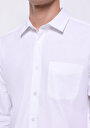 thumb-Показати інформацію про Сорочка З Довгим Рукавом Чоловіча Біла  Cl1070376