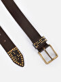thumb-Показати інформацію про Ремінь Жіночий Коричневий  Cl1070515