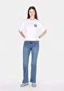 thumb-Показати інформацію про Футболка З Коротким Рукавом Жіноча Біла  Cl1072193
