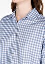 thumb-Показати інформацію про Сорочка З Довгим Рукавом Жіноча Блакитна  Cl1074029